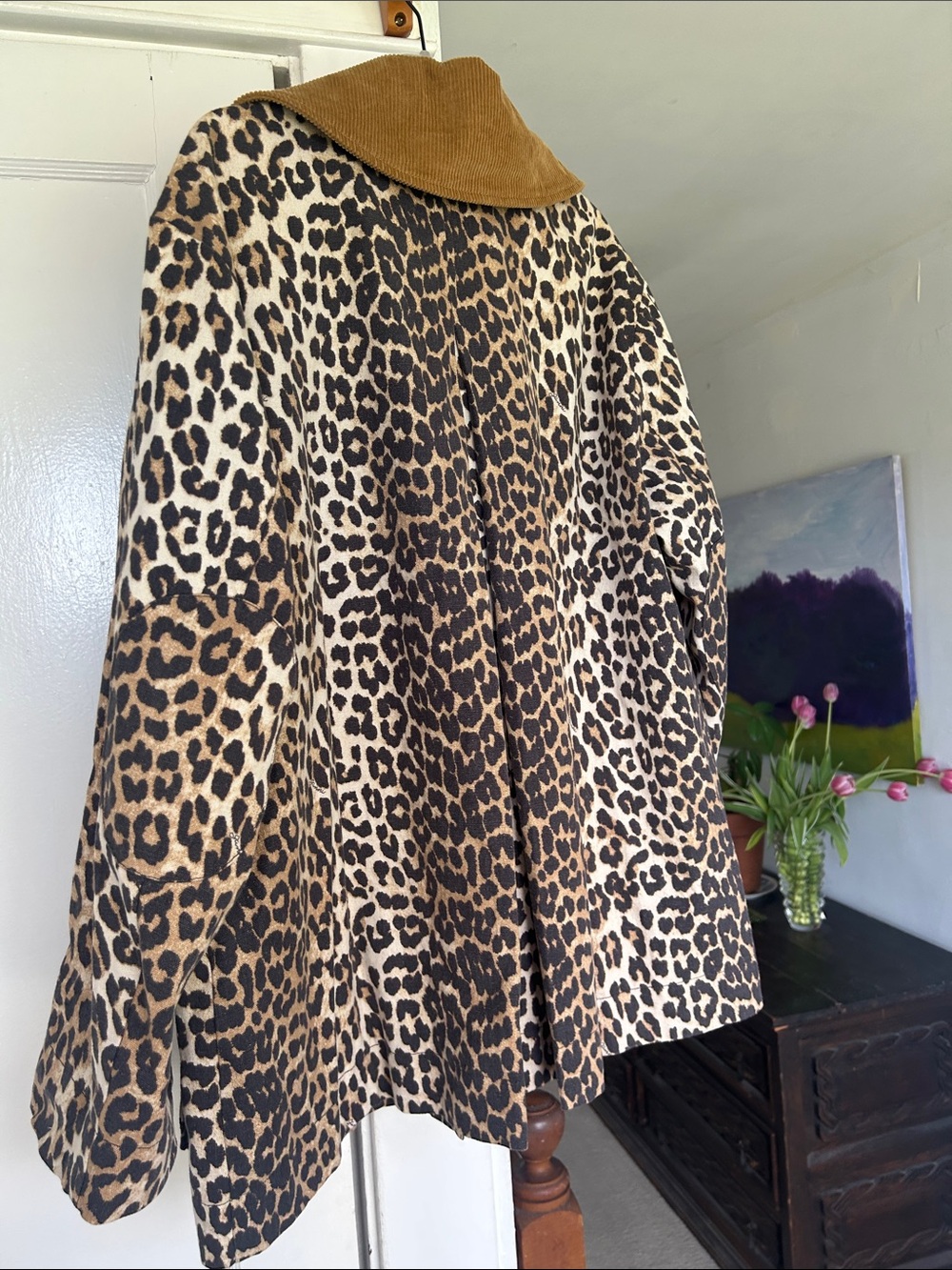 Ganni Leopard Jacket size M - Picture 5 of 5